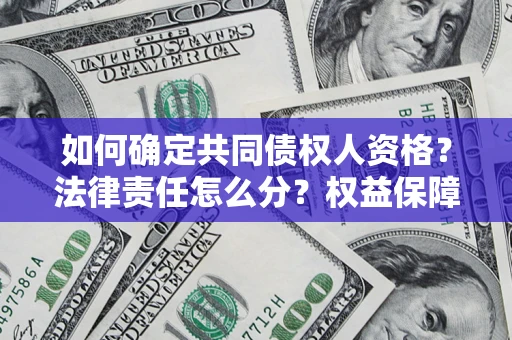 北京如何确定共同债权人资格？法律责任怎么分？权益保障技巧揭秘！