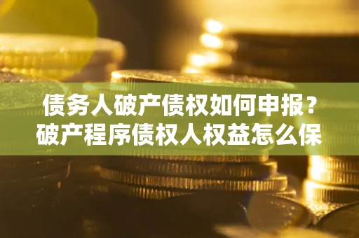 北京债务人破产债权如何申报？破产程序债权人权益怎么保障？