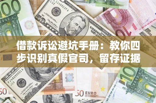 北京借款诉讼避坑手册：教你四步识别真假官司，留存证据不踩雷