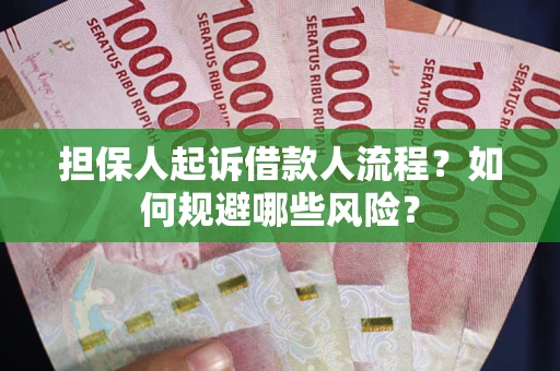 北京担保人起诉借款人流程？如何规避哪些风险？